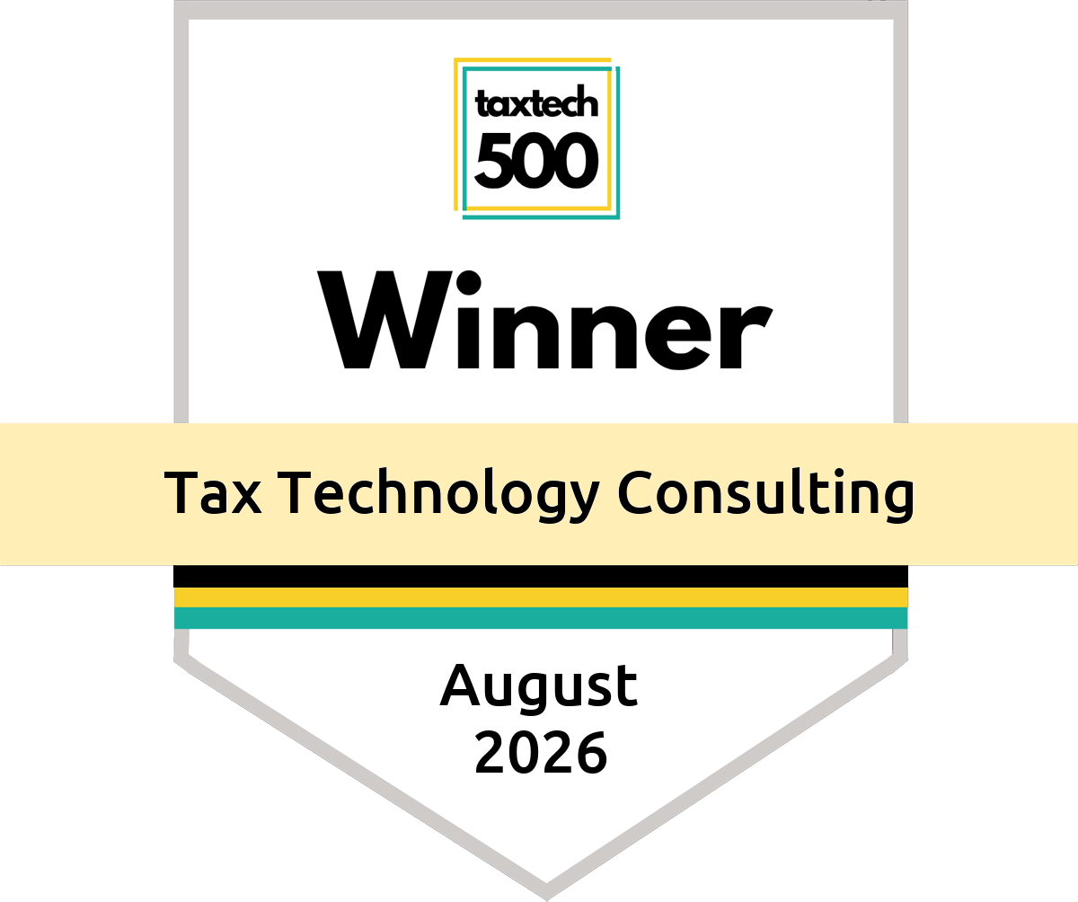 TaxTech500 Winner, Tax Technology Consulting, August 2026