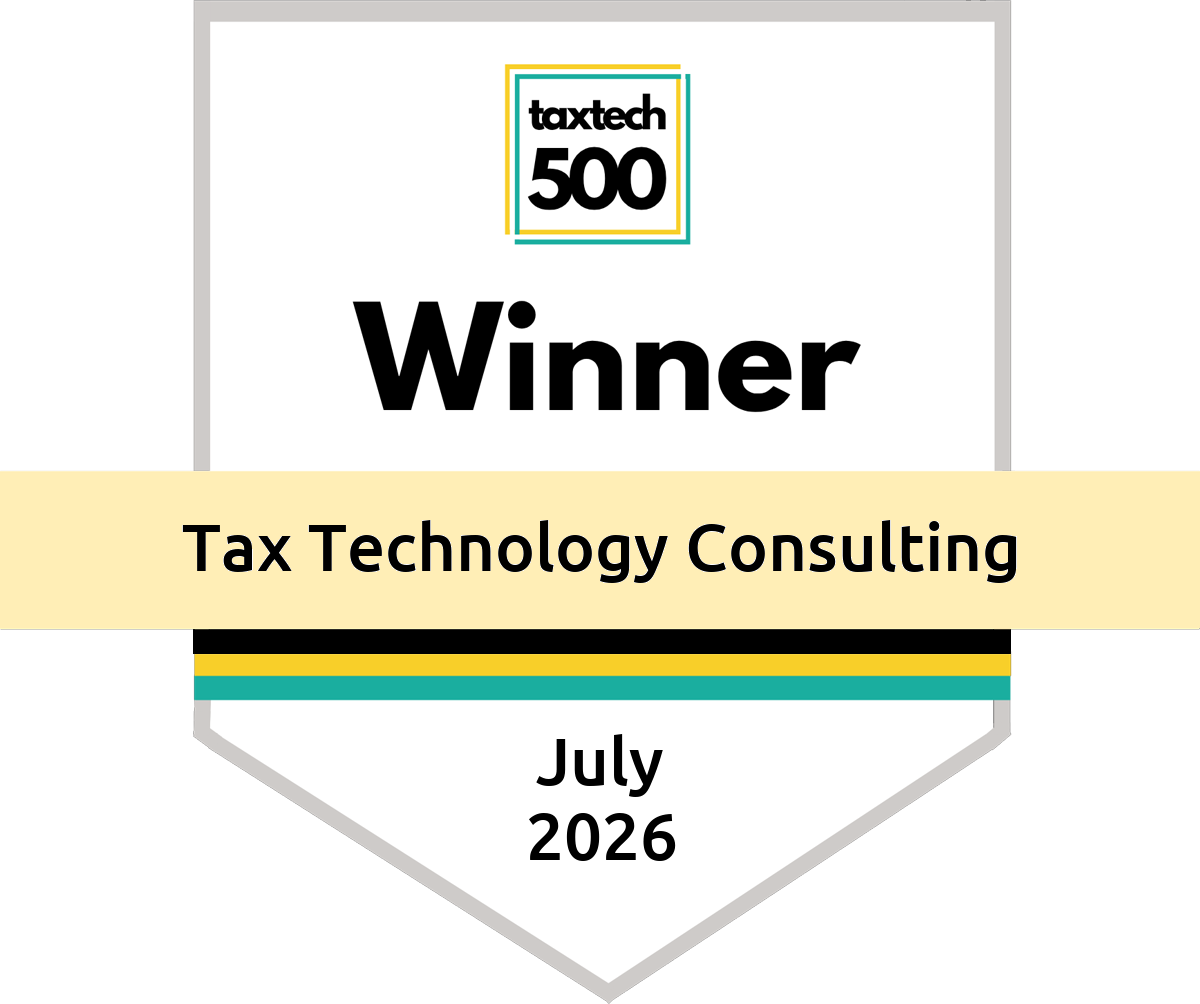 TaxTech500 Winner, Tax Technology Consulting, July 2026